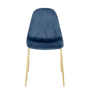 Chaise bleue Bloomingville