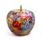 Pomme céramique graffiti