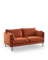 Sofa PPno.2 velours Couleur : Rouille