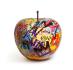 Pomme céramique graffiti